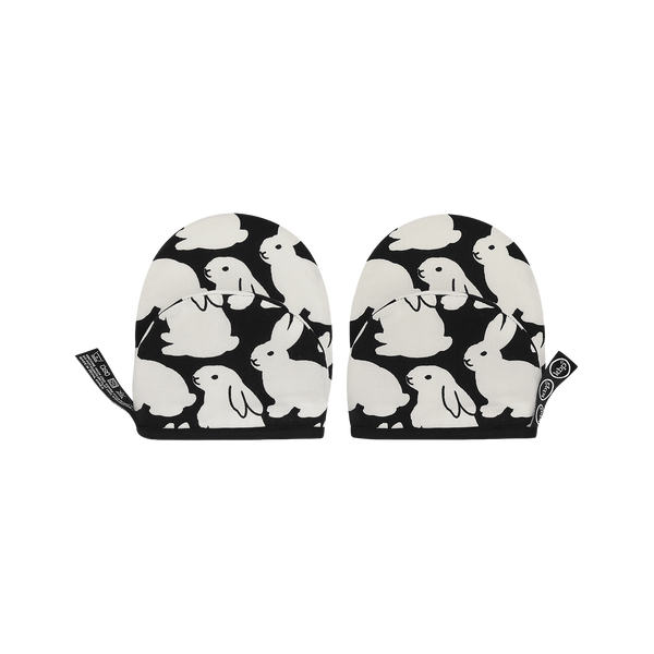 Little Black Bunnies Kitchen Glove