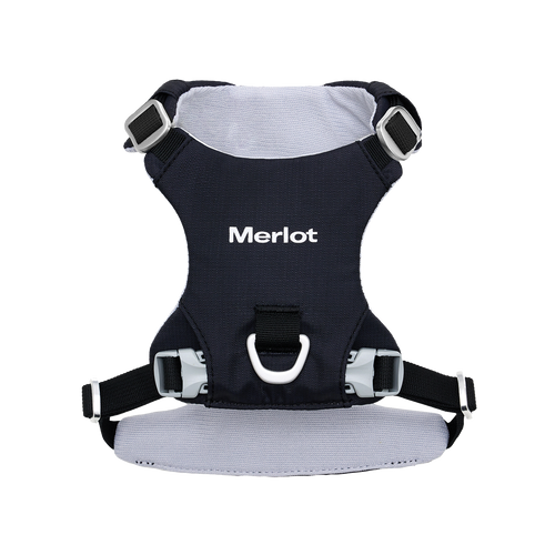 Ardor lightweight dog harness in Black Stone