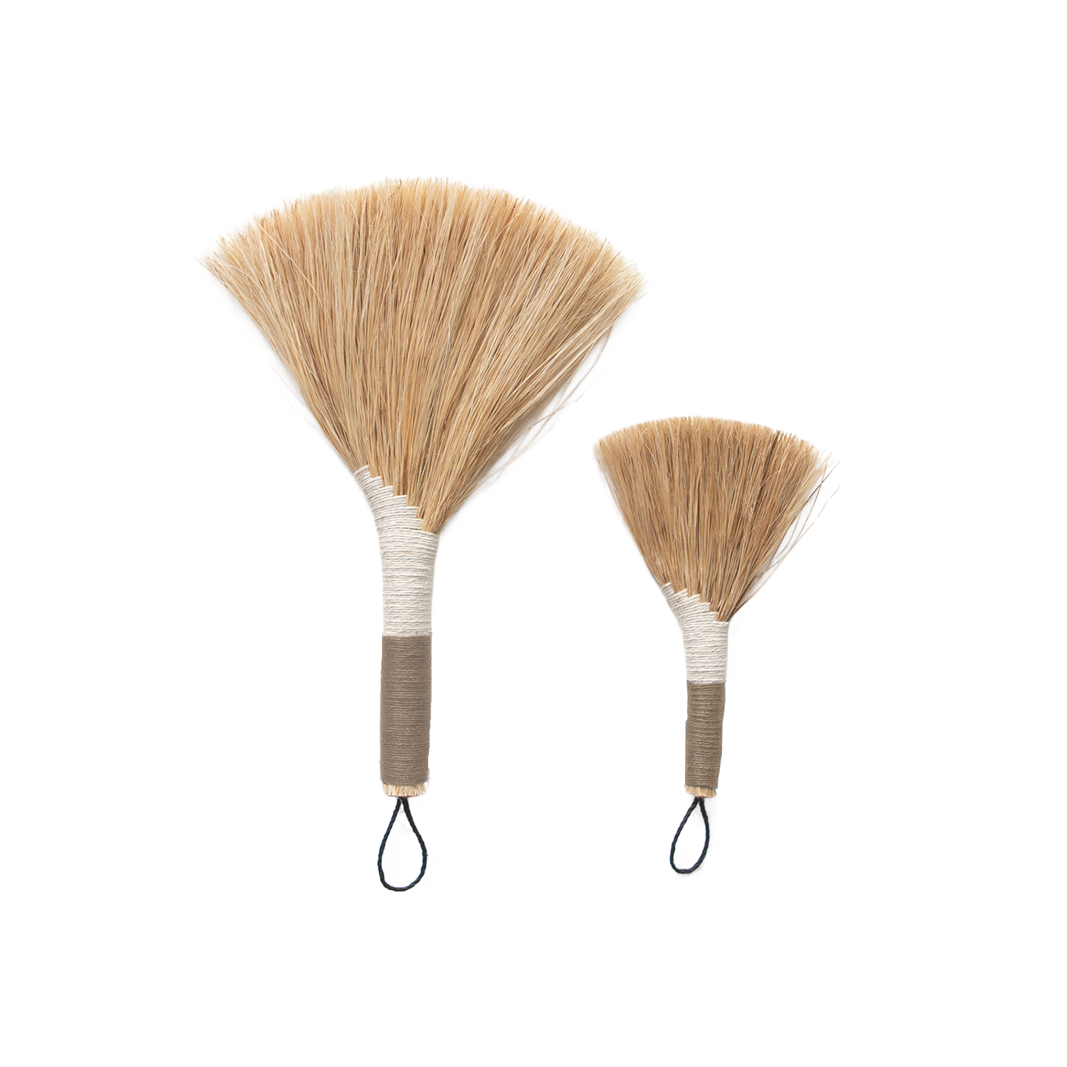 Fine Weave Broom - Beige by Bargn Workshop