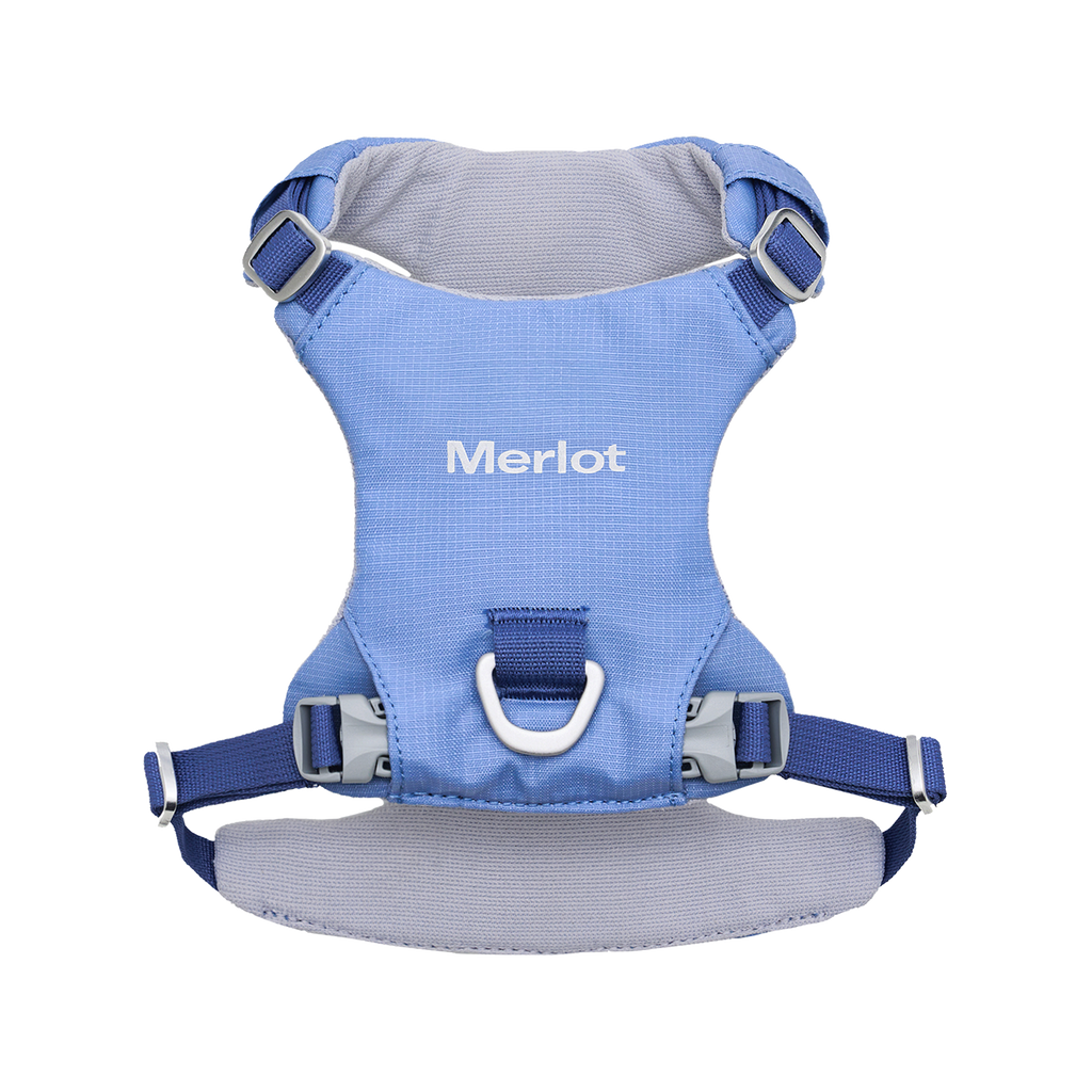 Ardor lightweight dog harness in Blue Stone