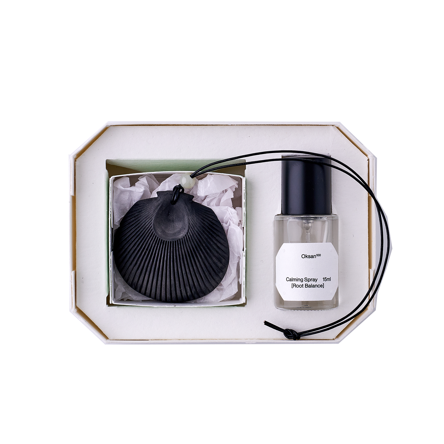 Jade Shell Diffuser Ritual Set [Root Balance]