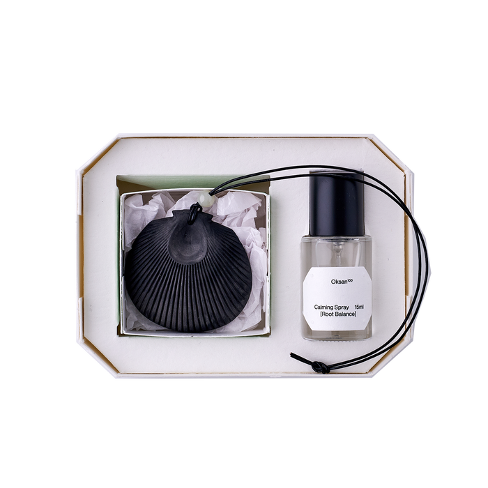 Jade Shell Diffuser Ritual Set [Root Balance]