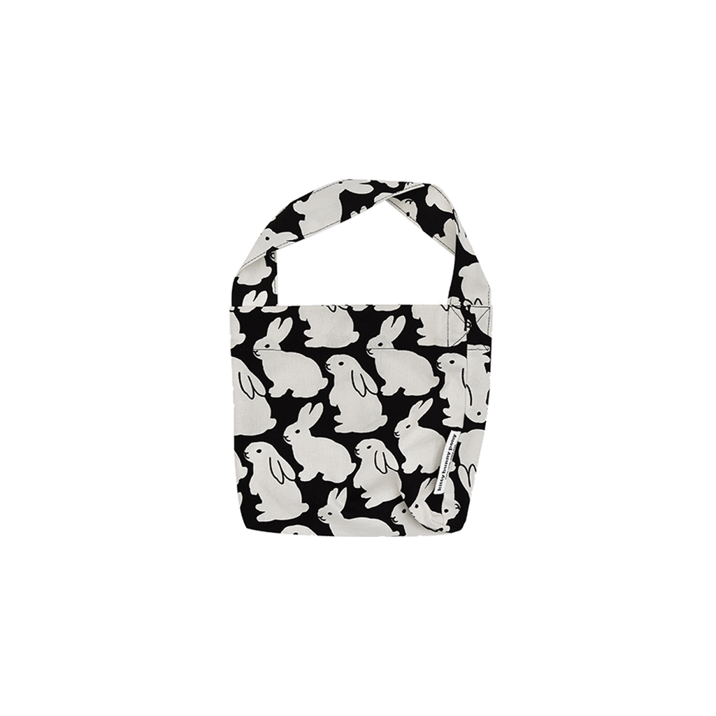 Little Black Bunnies Hobo Bag