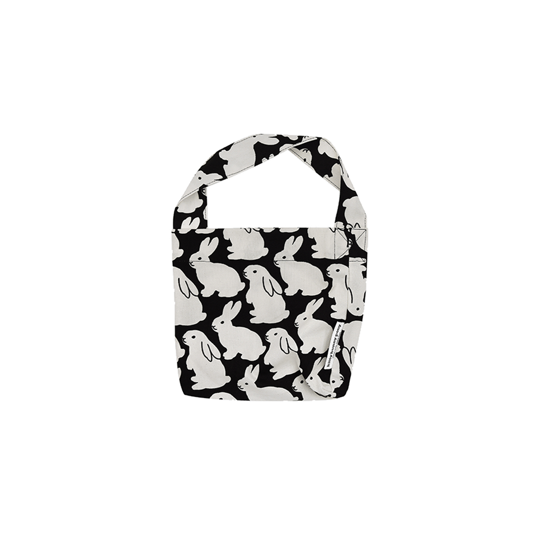 Little Black Bunnies Hobo Bag