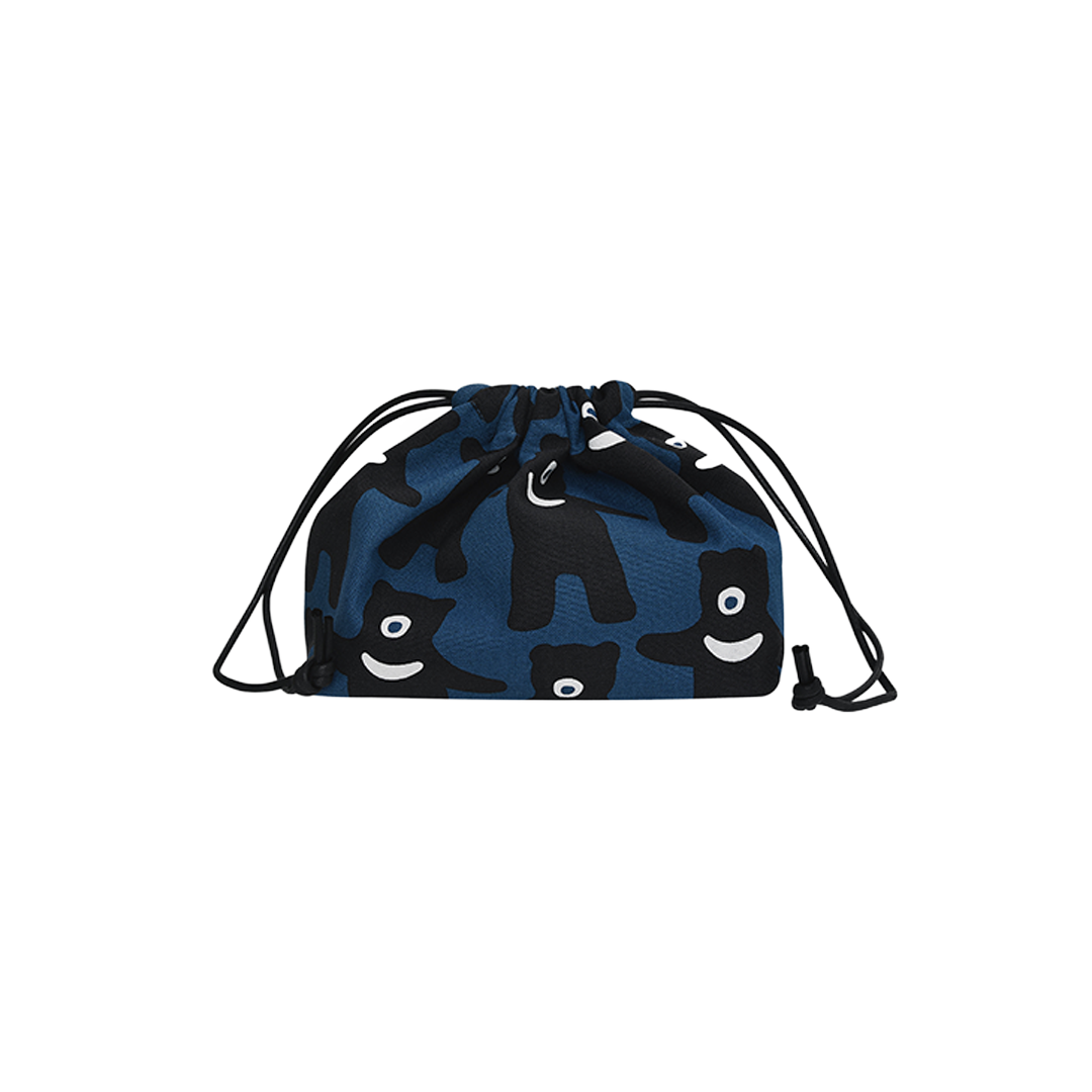 Blue Baby Boy Bear Plump Pouch