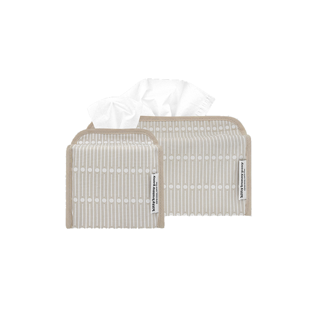 Miller Ecru Tissuebox Cover