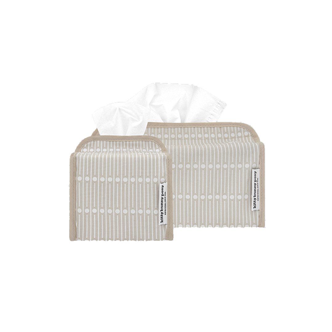 Miller Ecru Tissuebox Cover
