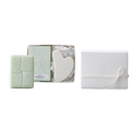 White jade soap and guasha ritual set by Oksan