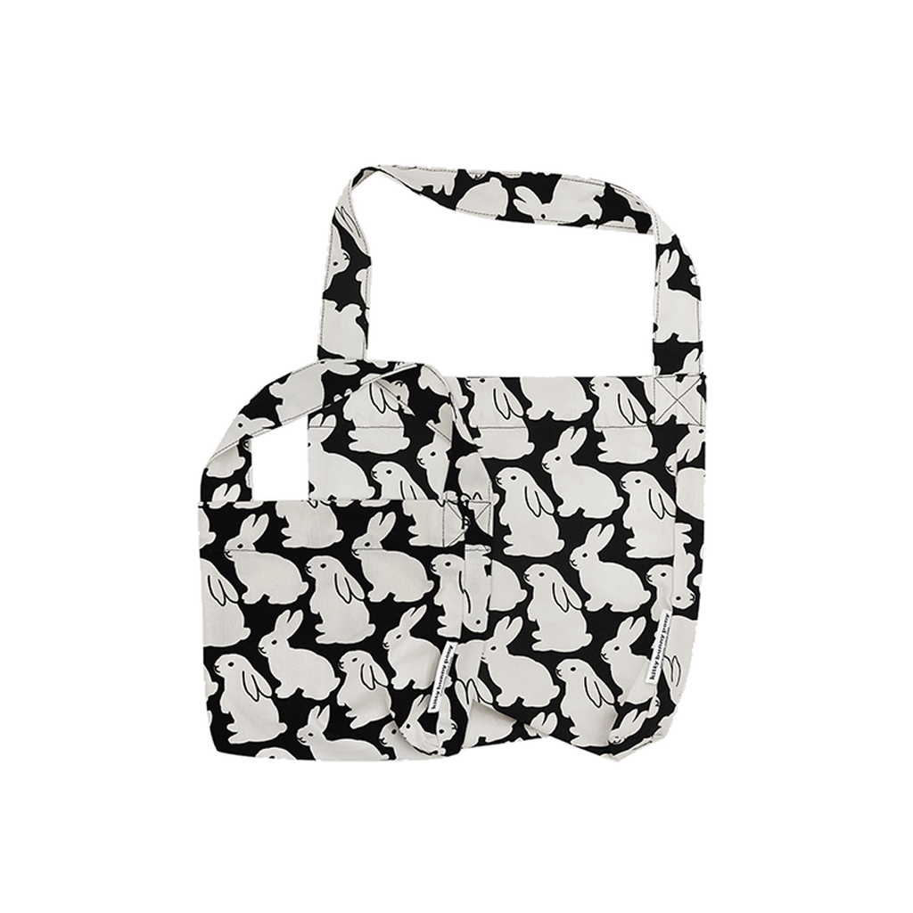 Little Black Bunnies Hobo Bag
