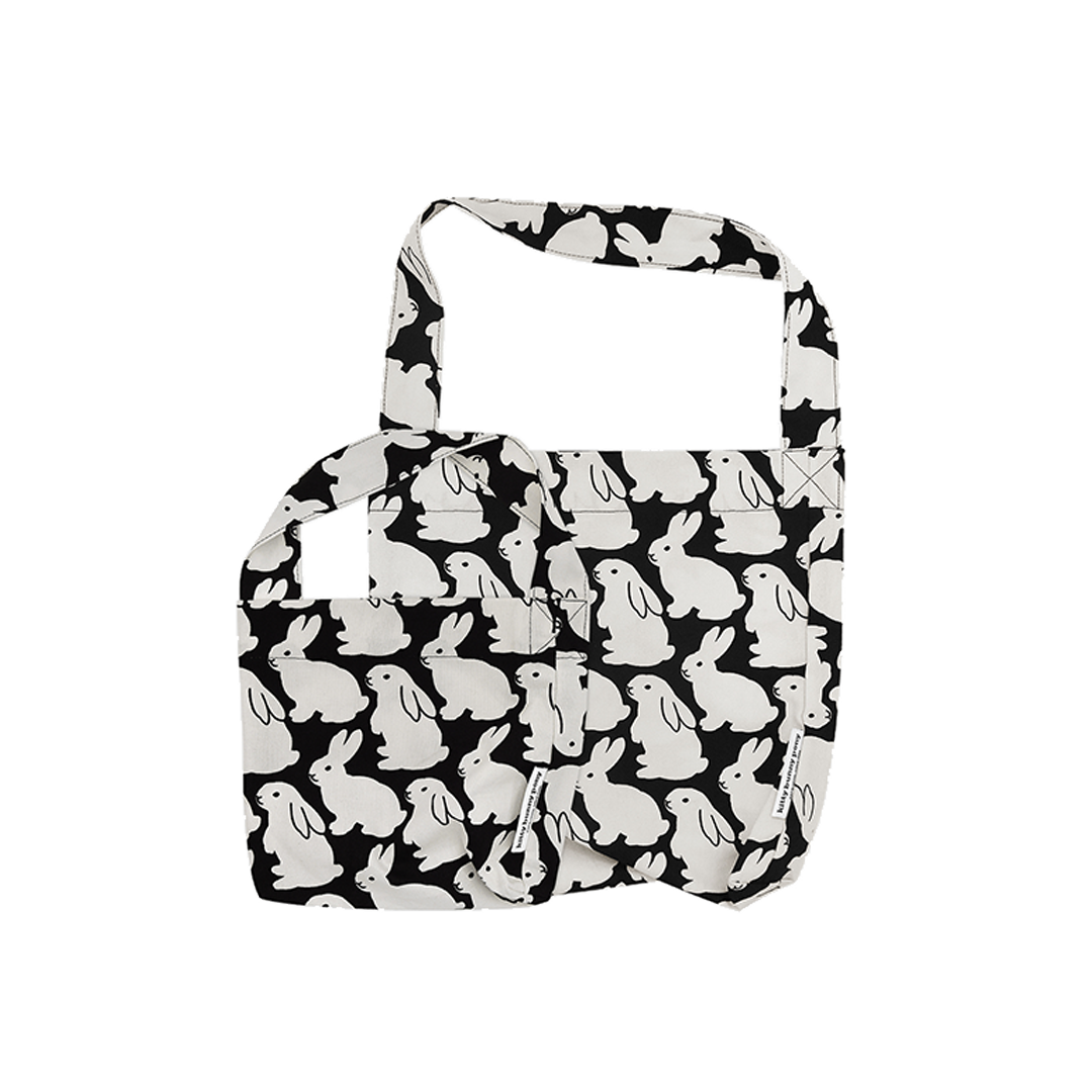 Little Black Bunnies Hobo Bag