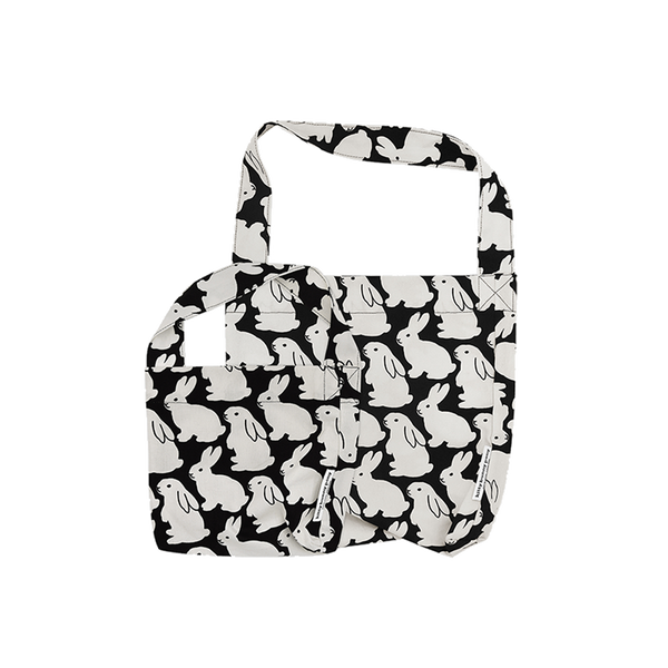Little Black Bunnies Hobo Bag