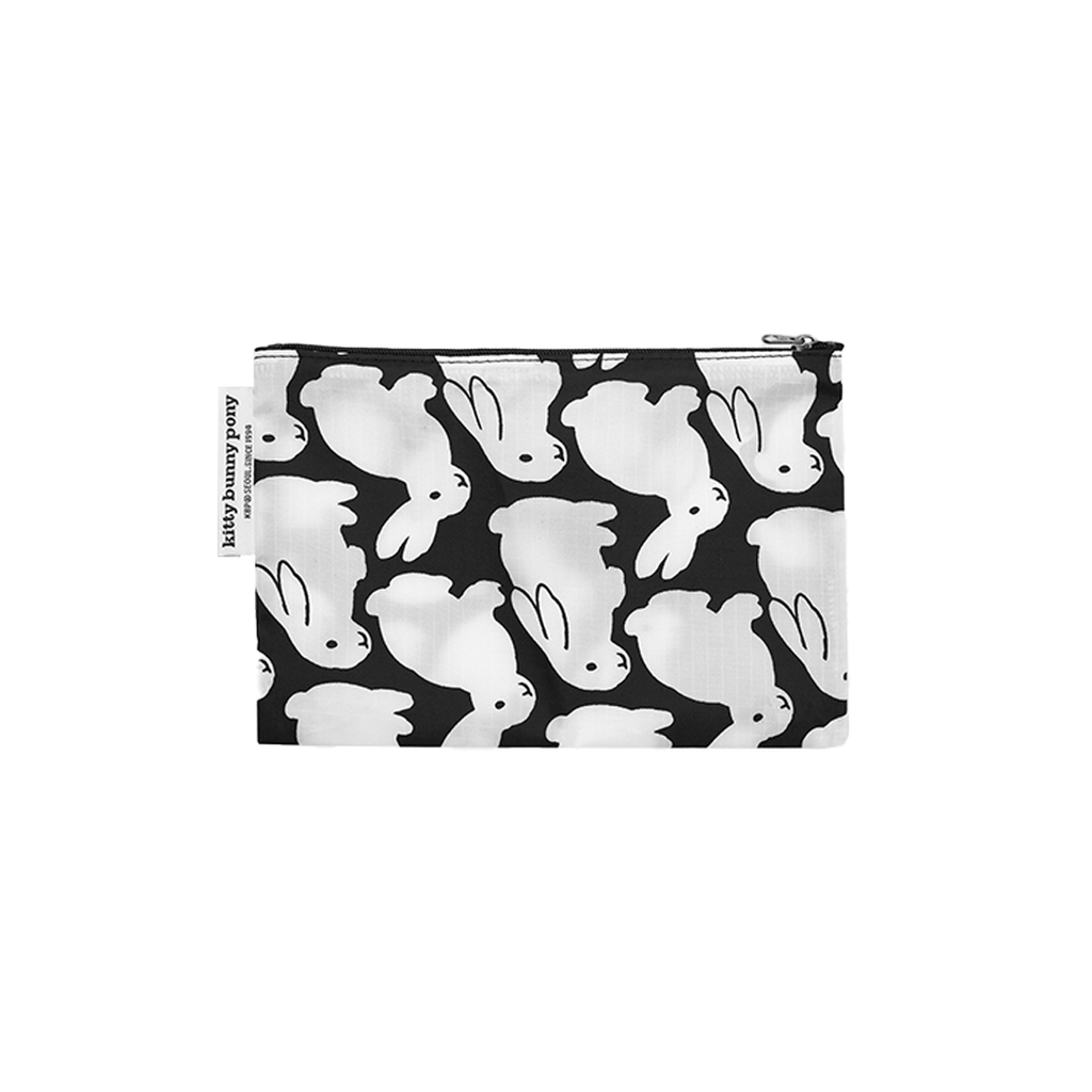 Ripstop Little Black Bunnies Pouch