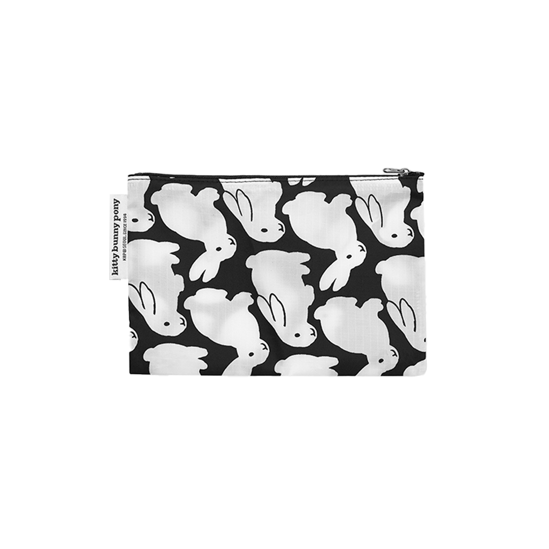 Ripstop Little Black Bunnies Pouch