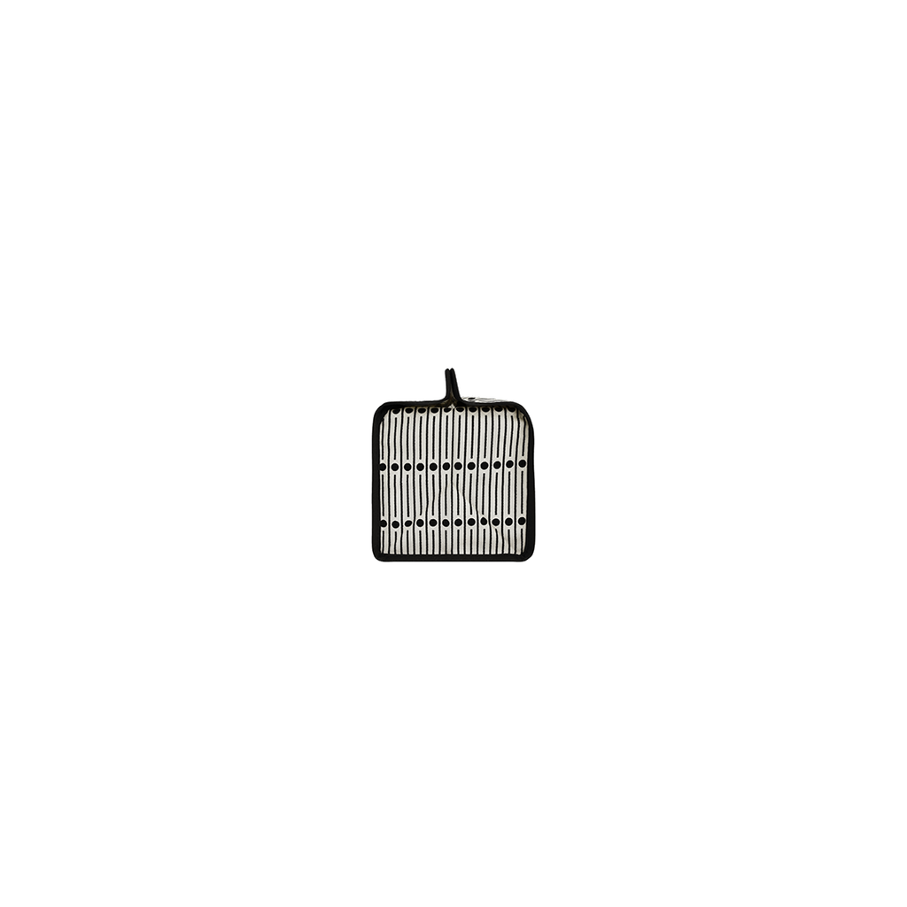 Miller Black Tissuebox Cover