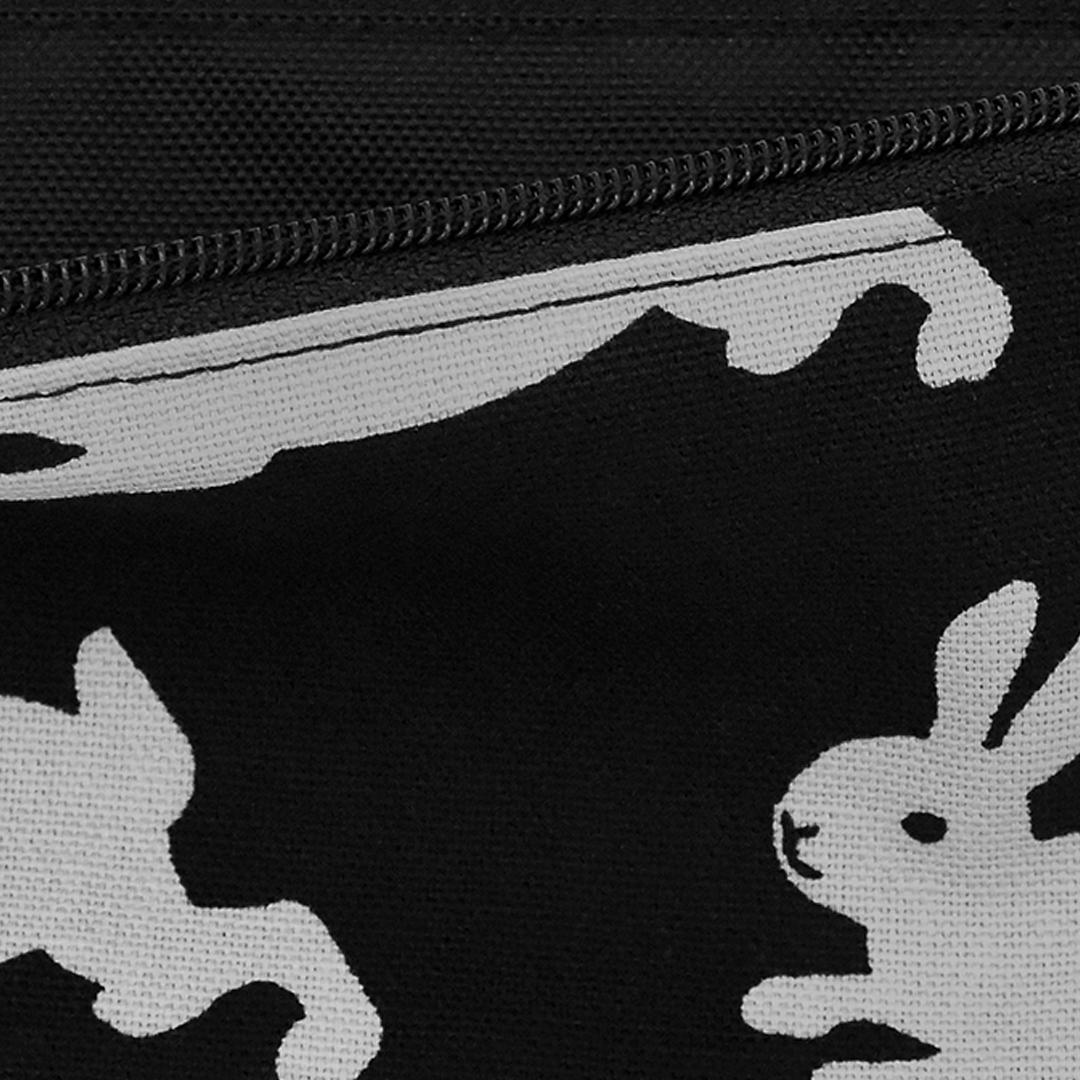 Happy Bunny II Half Pouch
