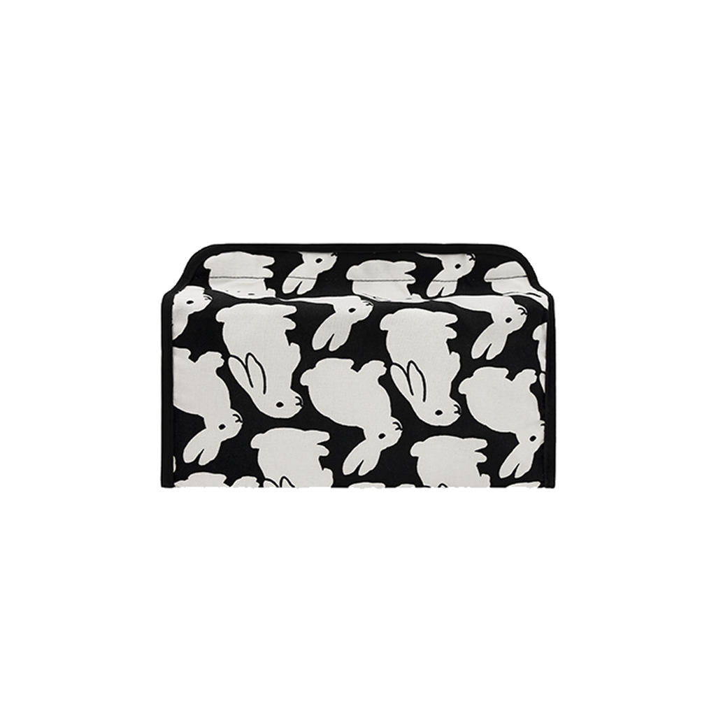 Little Black Bunnies Tissuebox Cover