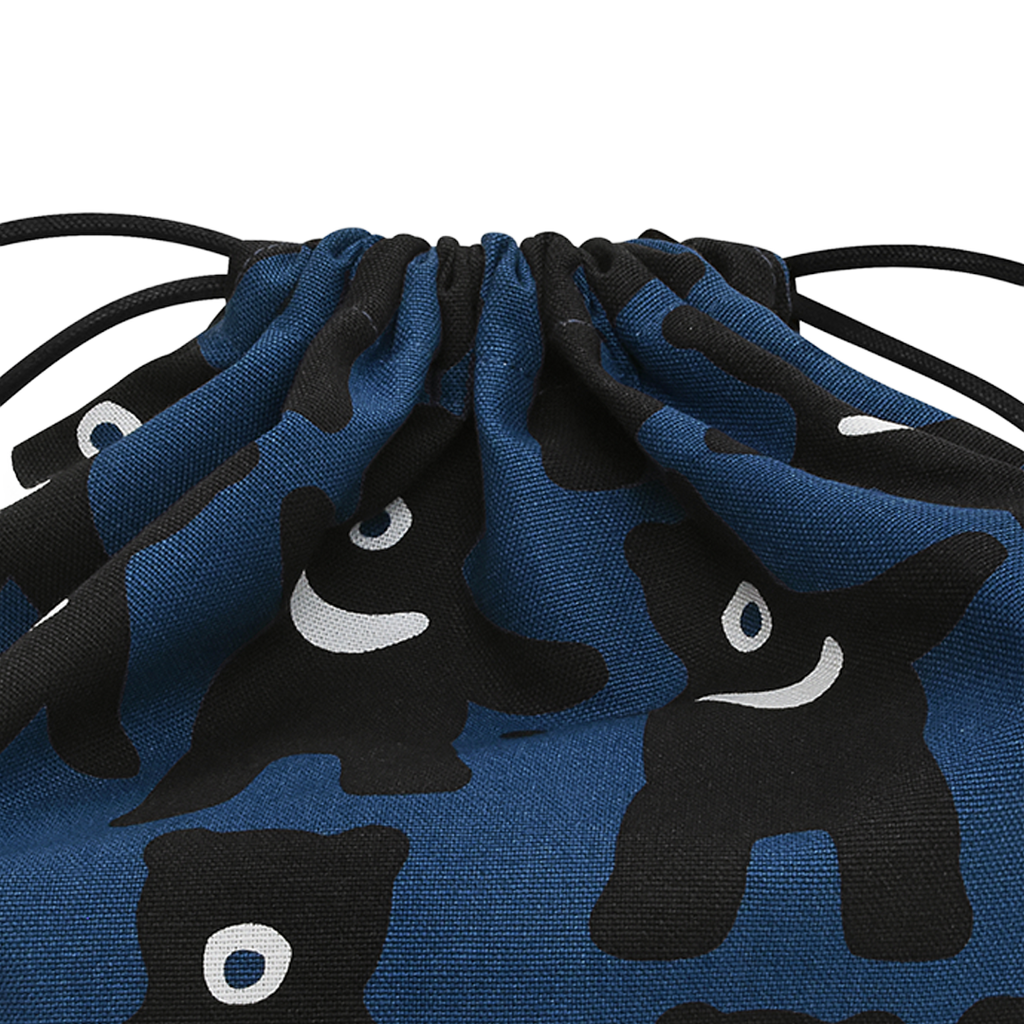 Blue Baby Boy Bear Plump Pouch