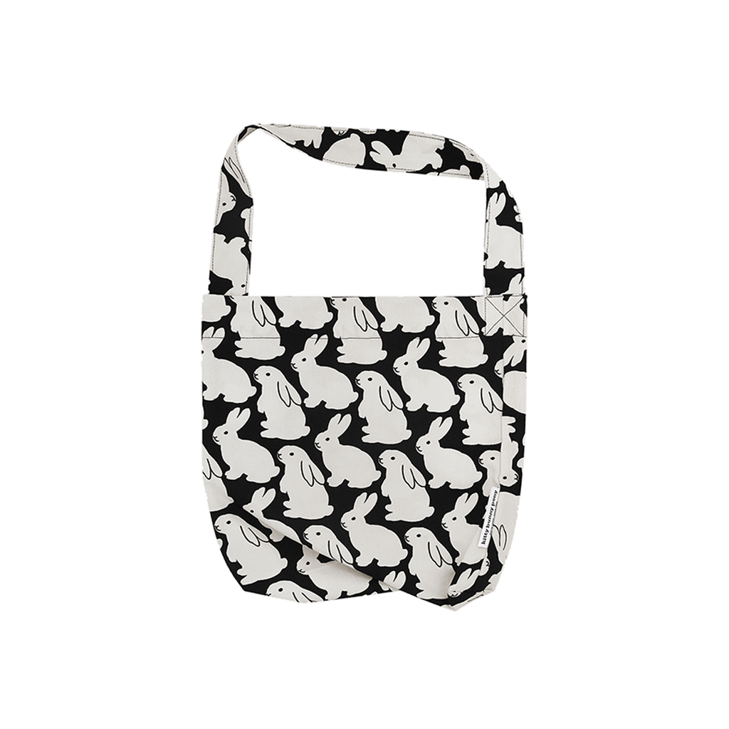 Little Black Bunnies Hobo Bag
