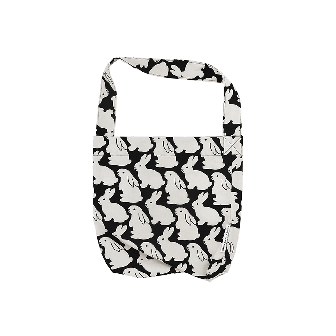 Little Black Bunnies Hobo Bag