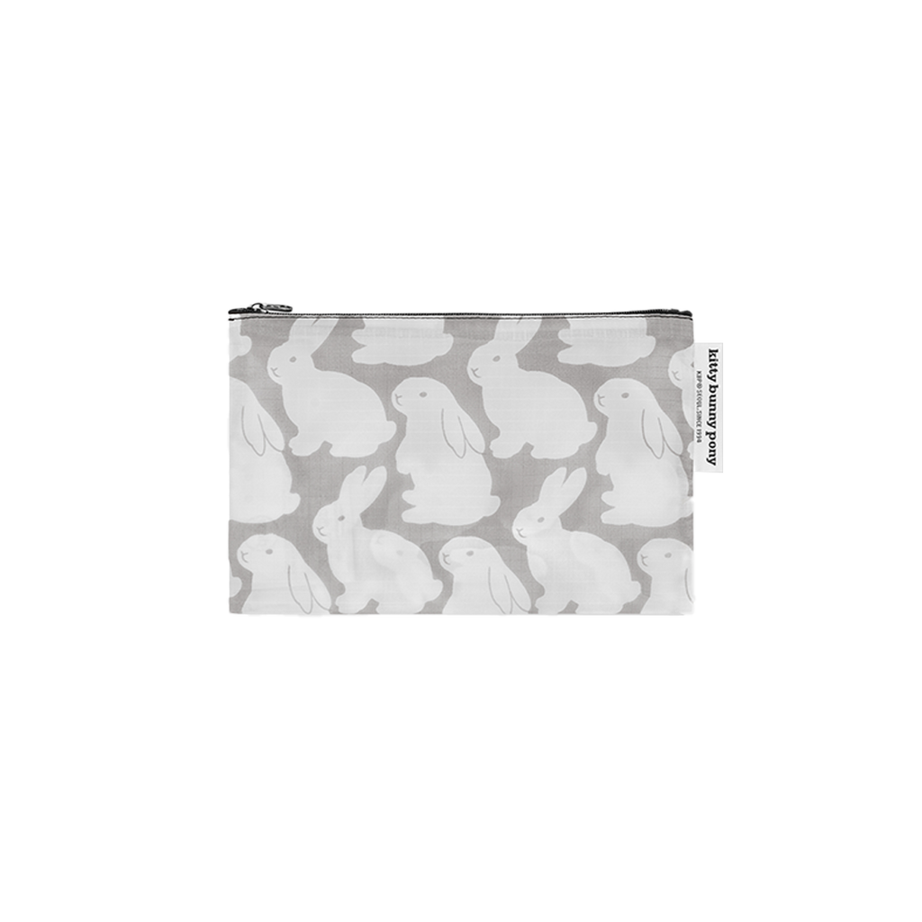 Ripstop Little Gray Bunnies Pouch