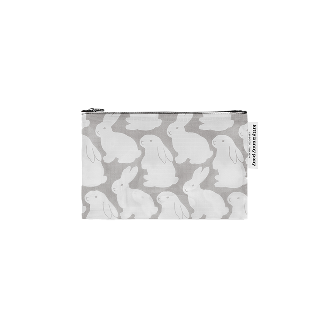 Ripstop Little Gray Bunnies Pouch
