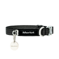 Ardor dog collar in Black