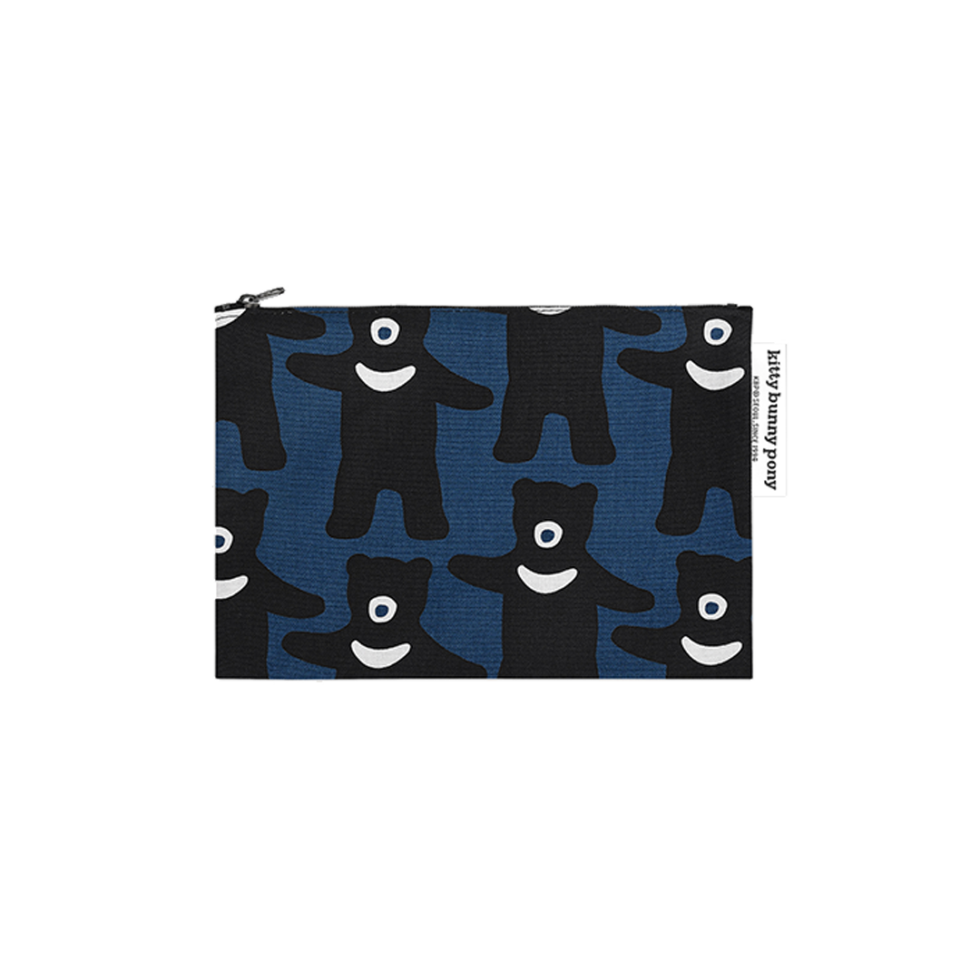Blue Baby Boy Bear Pouch