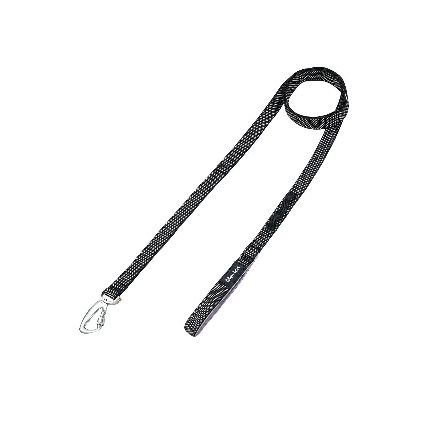 Ardor Free Leash Black — hands-free 3-way dog leash by Merlot, carried by Ondo