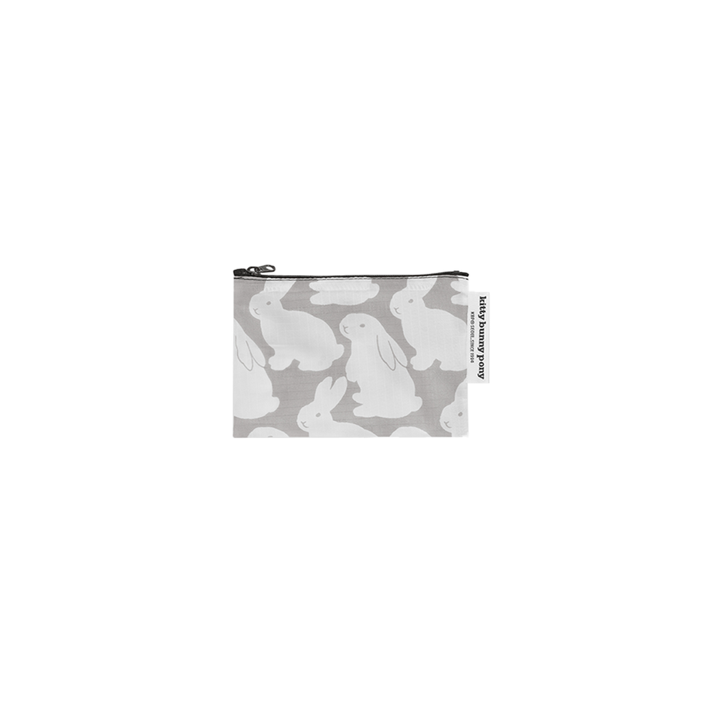 Ripstop Little Gray Bunnies Pouch