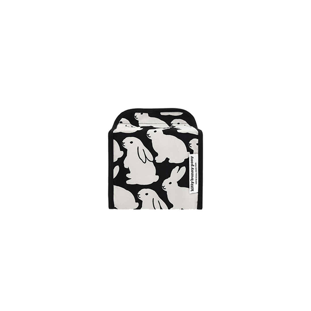 Little Black Bunnies Tissuebox Cover