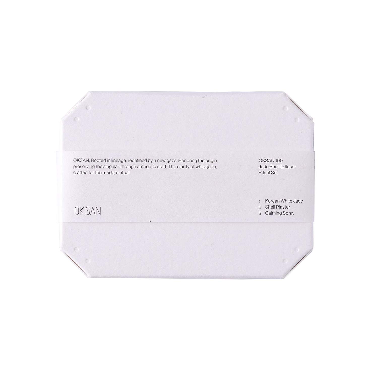 Jade Shell Diffuser Ritual Set [Root Balance]