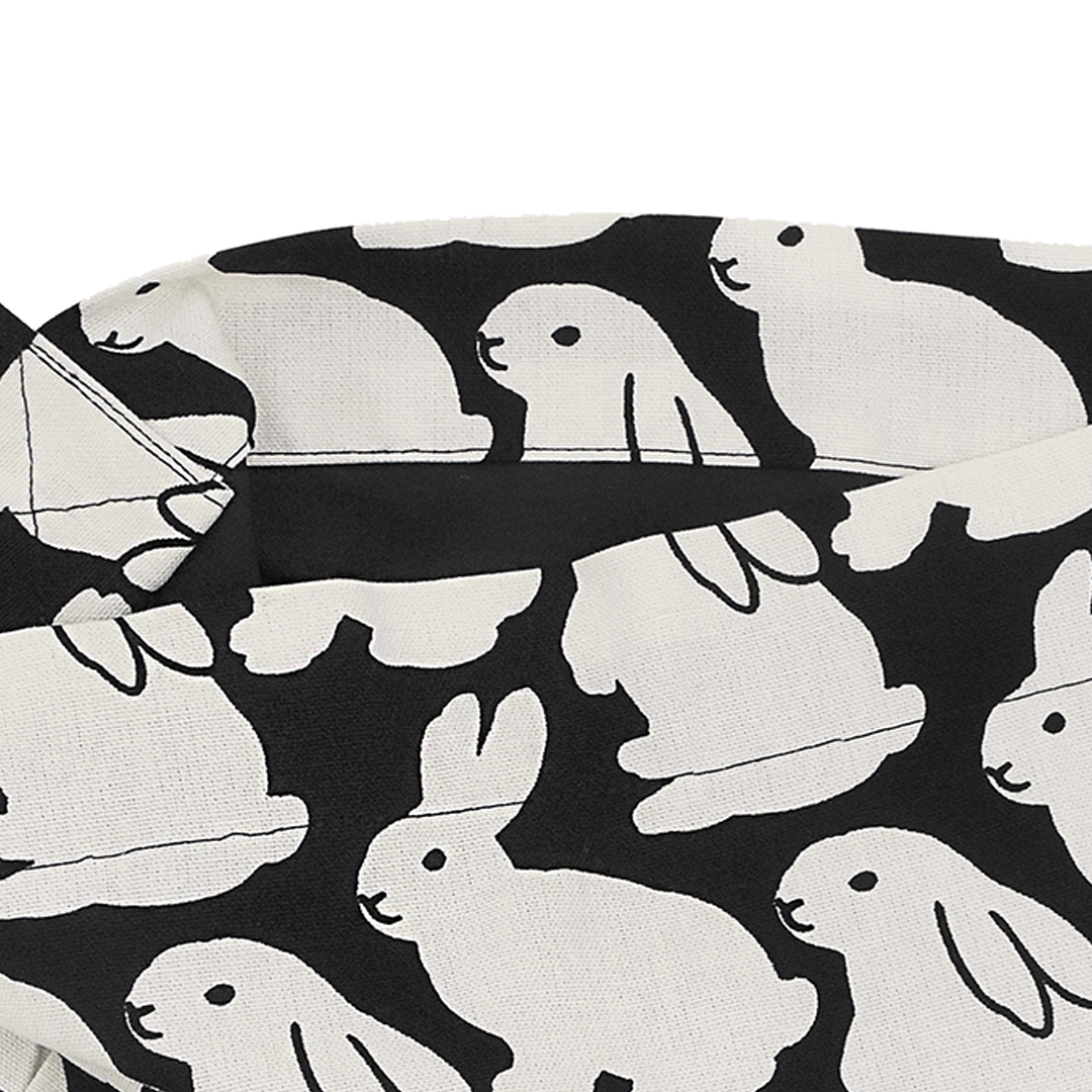 Little Black Bunnies Hobo Bag