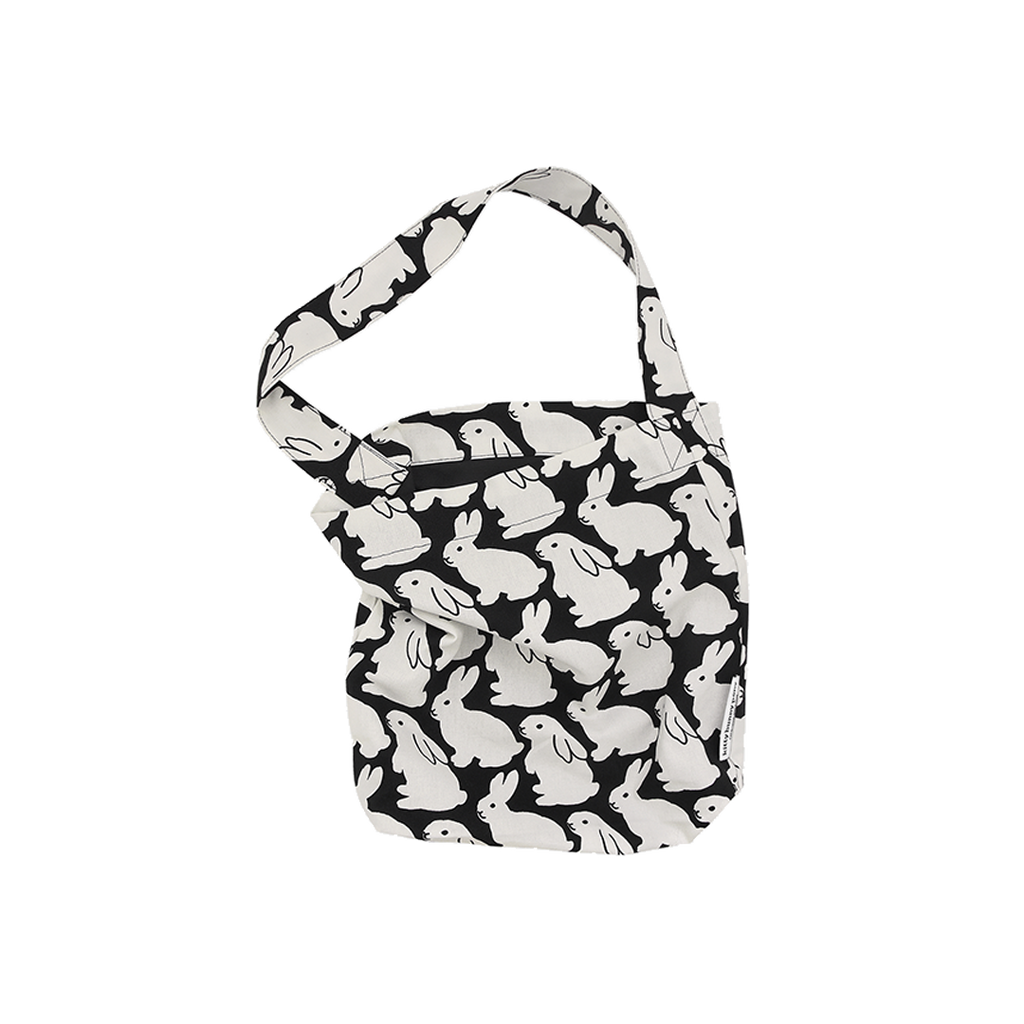 Little Black Bunnies Hobo Bag