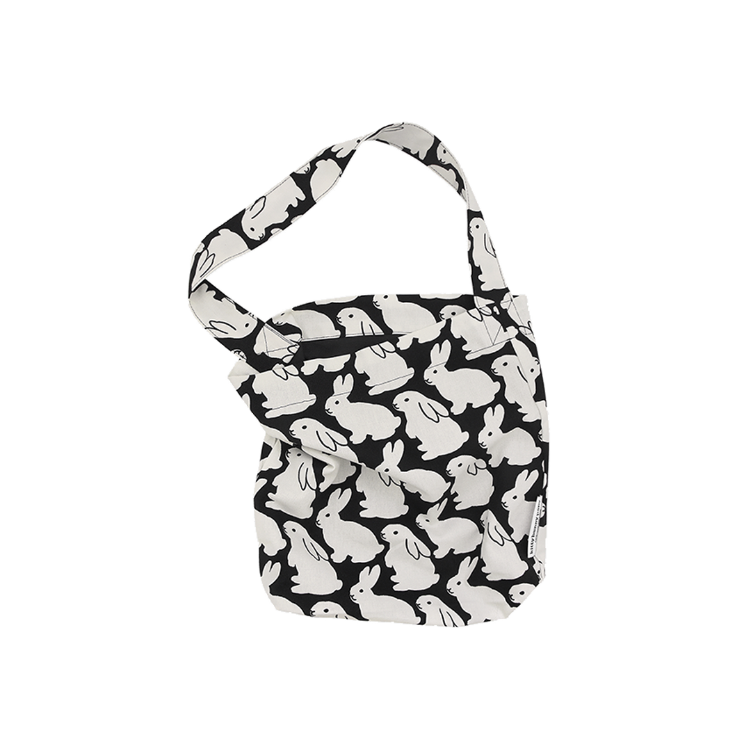 Little Black Bunnies Hobo Bag
