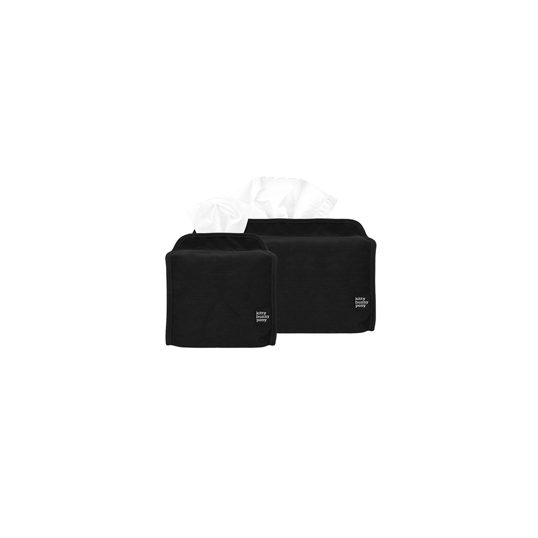 Easy Black Tissuebox Cover