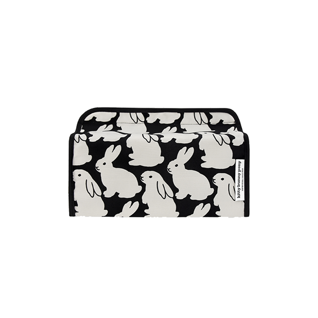 Little Black Bunnies Tissuebox Cover