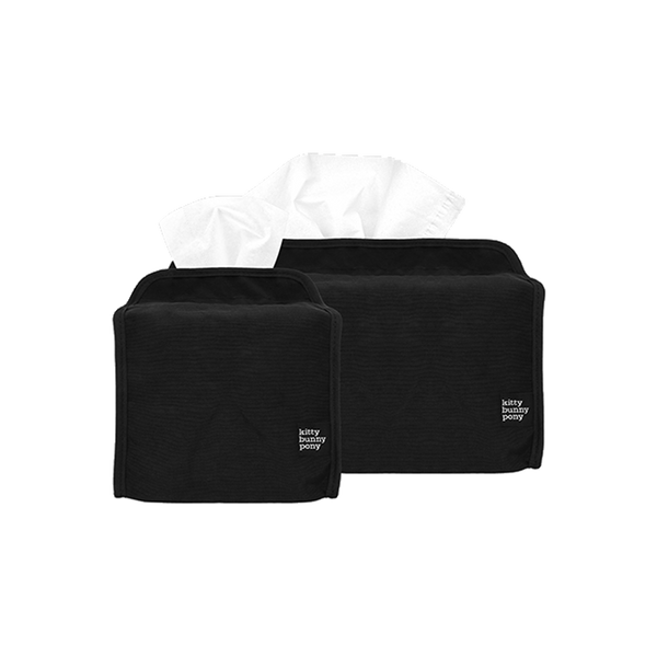 Easy Black Tissuebox Cover