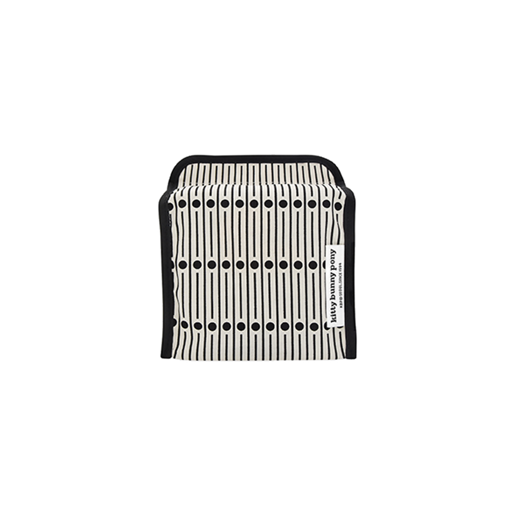 Miller Black Tissuebox Cover