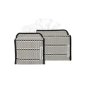 Miller Black Tissuebox Cover