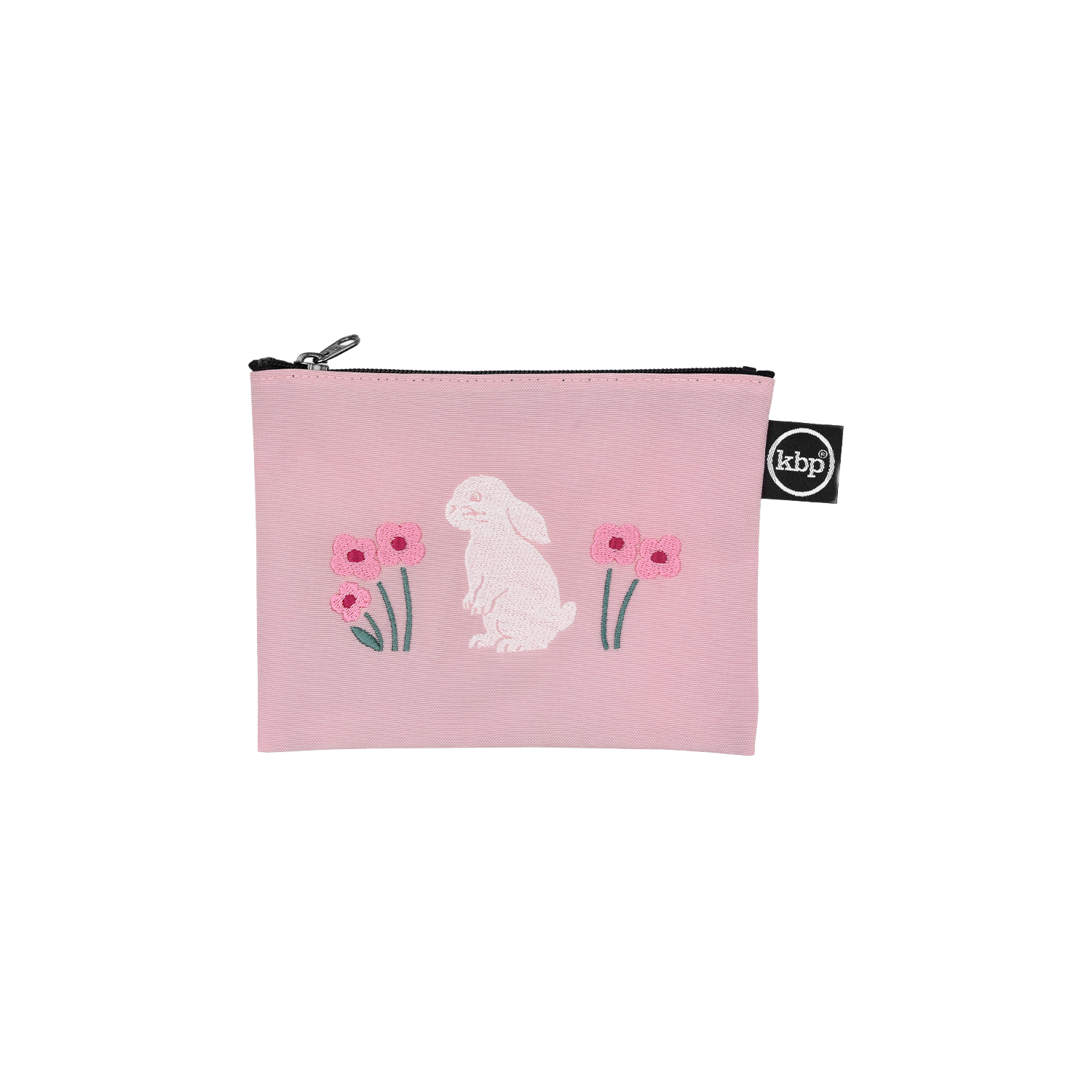 Embroidery Pouch Grove Bunny Pink