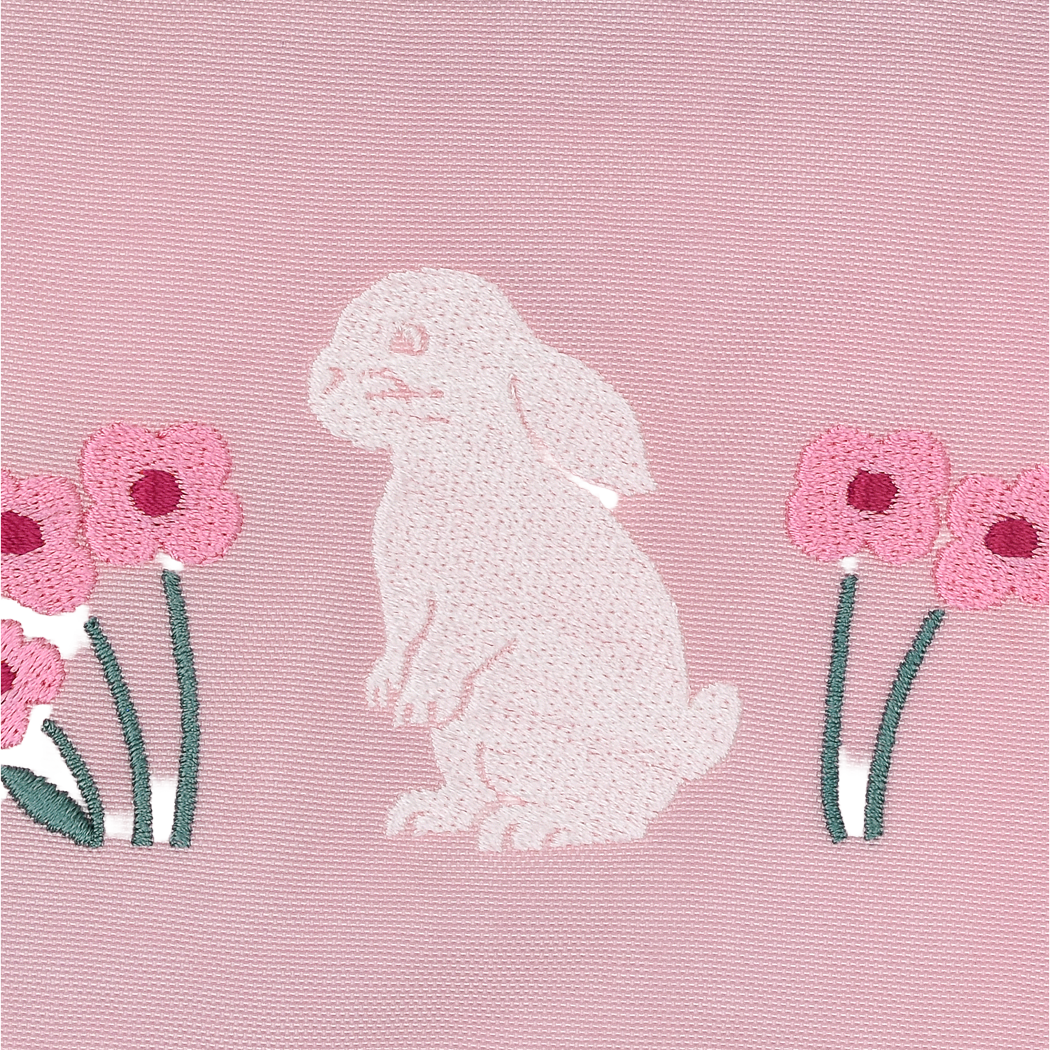 Embroidery Pouch Grove Bunny Pink
