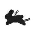 Key Ring Happy Bunny Black Plush