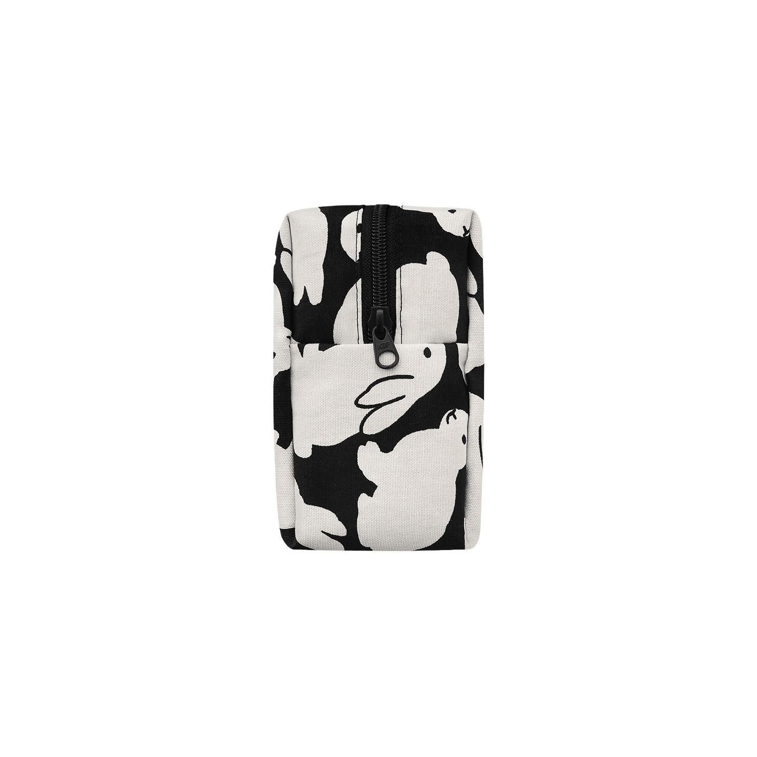 Box Pouch Little Black Bunnies