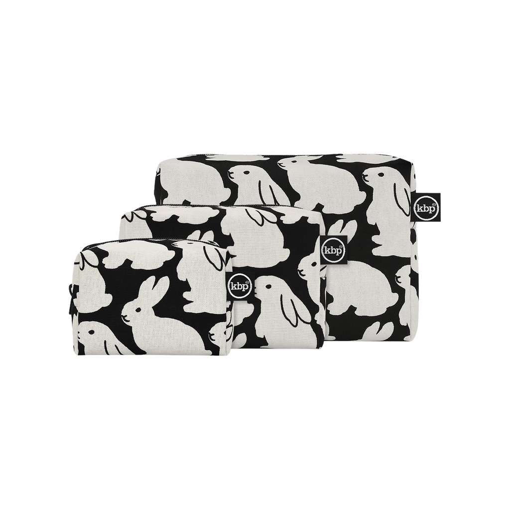 Little Black Bunnies 3D box pouch by Kitty Bunny Pony
