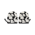 Little Black Bunnies mini oven mitts by Kitty Bunny Pony