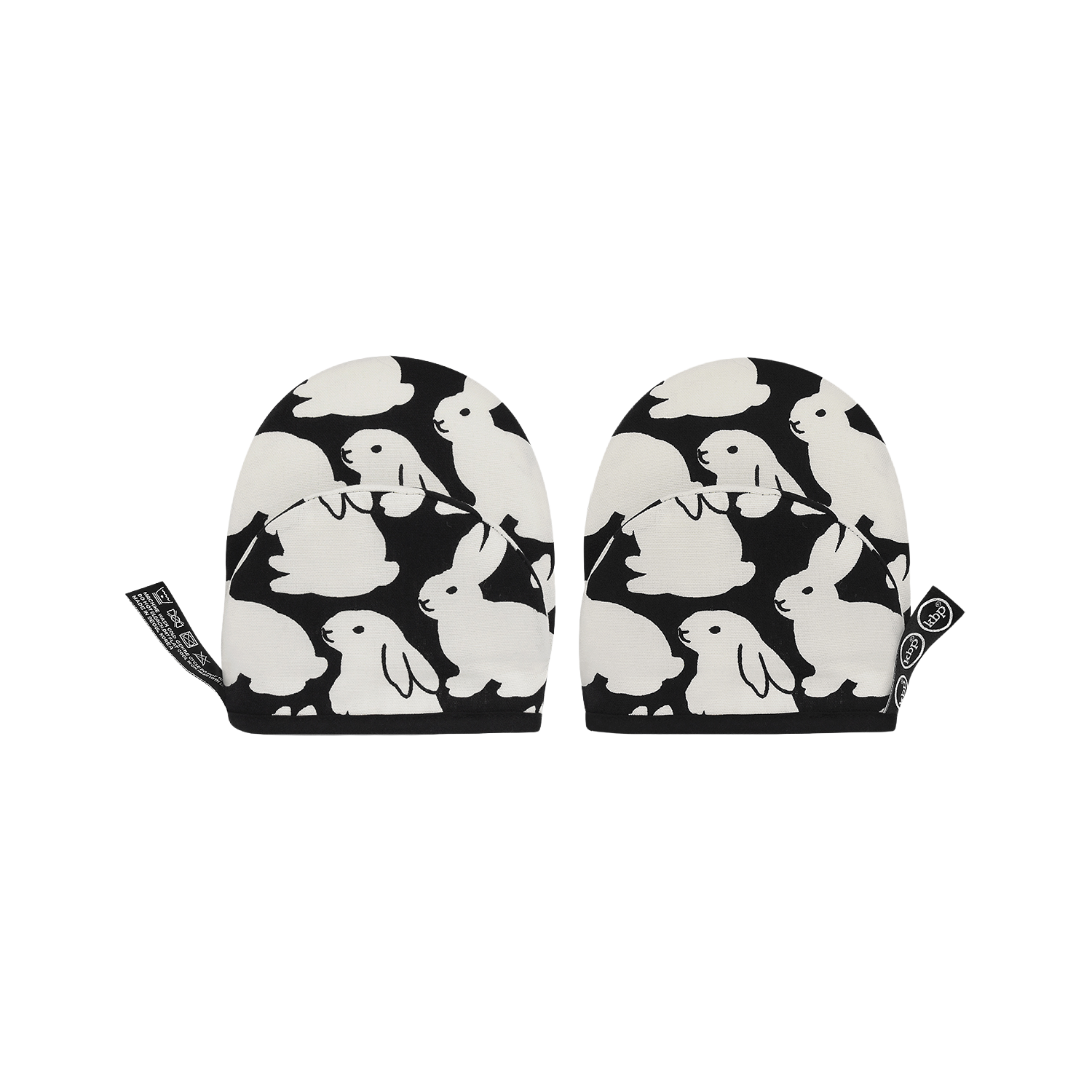 Little Black Bunnies Kitchen Glove