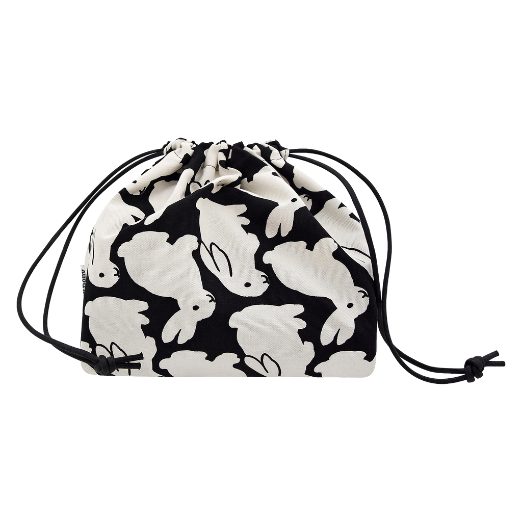 Little Black Bunnies Plump Pouch