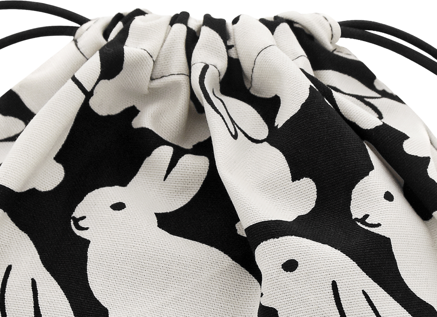 Little Black Bunnies Plump Pouch