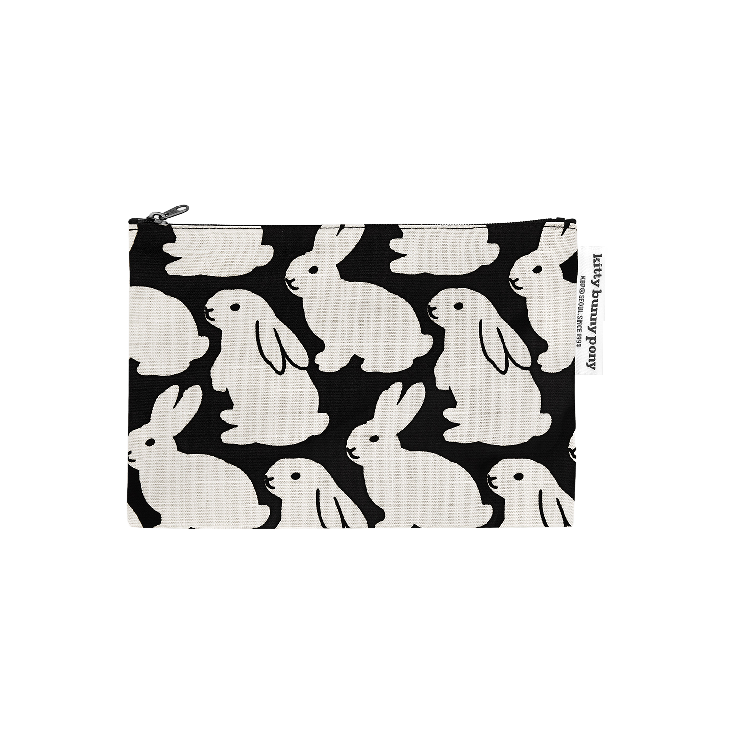 Little Black Bunnies Pouch