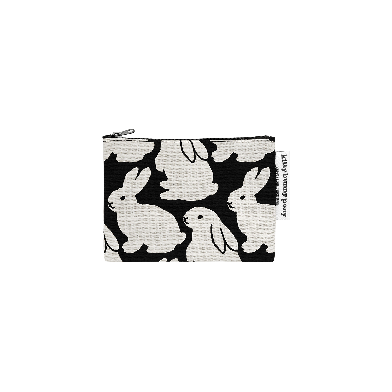 Little Black Bunnies Pouch